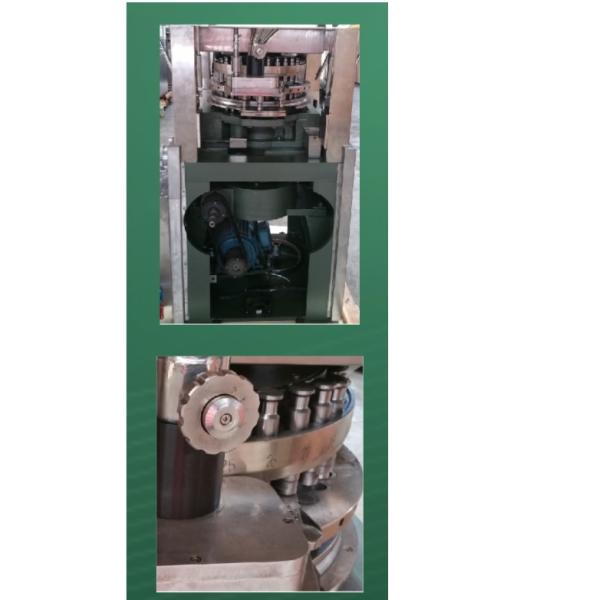 80KN Pill Compression Machine 4KW Rotary Tablet Compression Machine