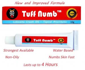 China Tuff Numb Waxing Numb Cream Ear Numbing Cream For Ear Piercing wholesale