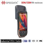 Mobile Handheld UHF RFID Reader , Computer Rugged Portable Rfid Reader Phone 1M