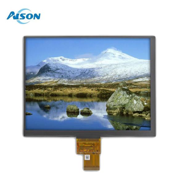 Quality 8 Inch 1024x768 TFT LCD Display with LVDS Interface 1000cd/m2 for sale