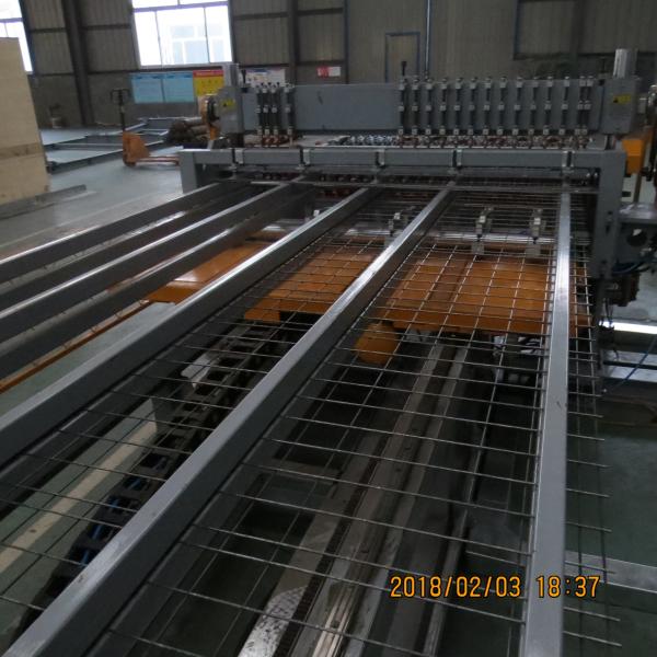 Energy Saving 380V 50HZ Roll Mesh Welding Machine PLC With Touch Creen