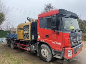 China Used 2021 Sany Heavy Industry 10023 Truck-mounted pump truck with 585 ms Brake Respone Time wholesale