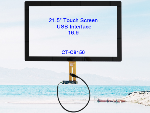 21.5" USB Capacitive Touch Screen ILI2302 Controller For Kiosk / ATM