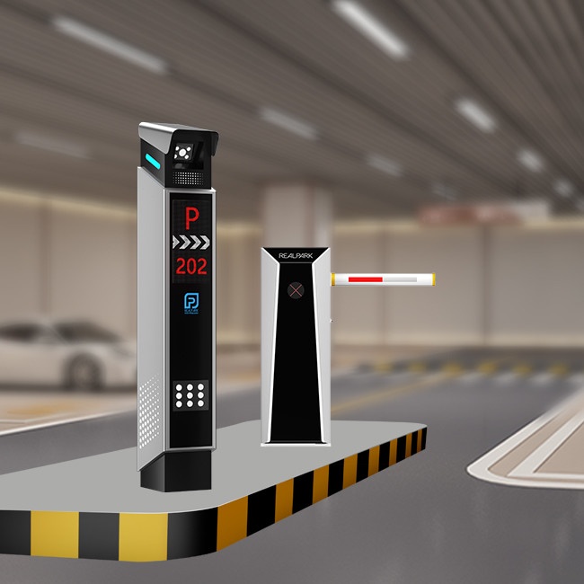 Outdoor Smart Barrier Gate Vehicle Barrier System With Anti Collision Arm