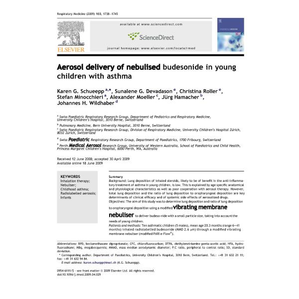 Healthcare Portable Mesh Nebulizer Machine Therapeutic Aerosol 2-3.3μm Inhalator