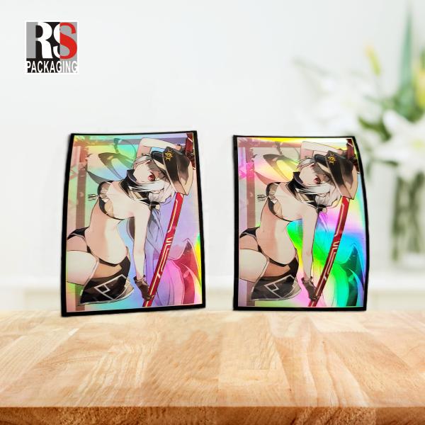 Waterproof PP Yugioh MTG Card Sleeves Standard Size For Trading Card Games