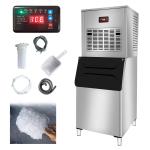 Push Button Control Panel Commercial Automatic Snow Ice Making Machine for