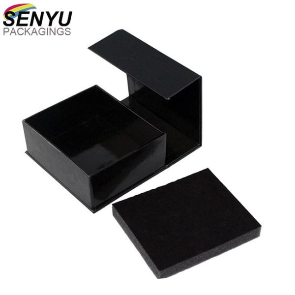 Custom Hair Bundle Cardboard Wine Box With Eva Insert Accessories