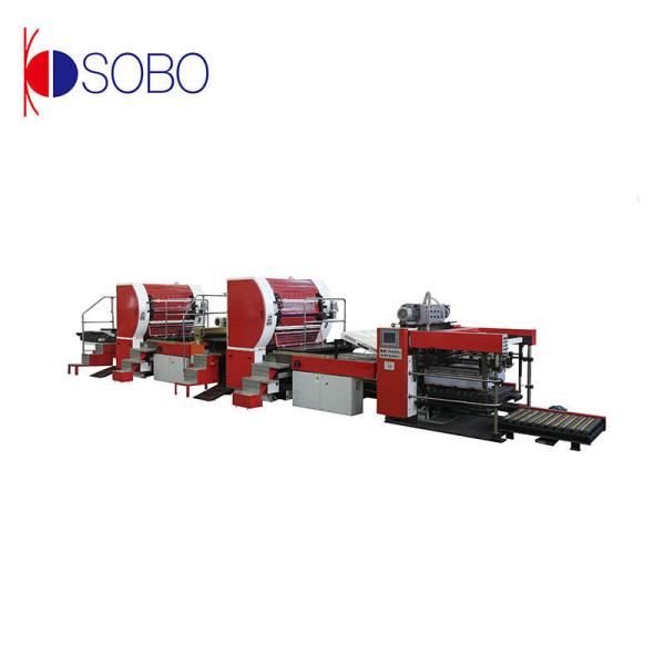 Two Color Offset Tinplate Printing Machine PLC Control With Coating Line
