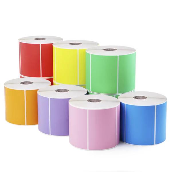 Quality Color Print Shipping Label 4x6 Self Adhesive Label Paper for sale