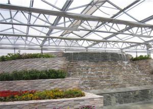 Large Size Ecological Greenhouse Steel Modular Installation With Custom Span Width