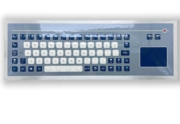 Quality 71 Keys Industrial Computer Keyboard Explosionproof With Touch Pad F8-TP-C for sale