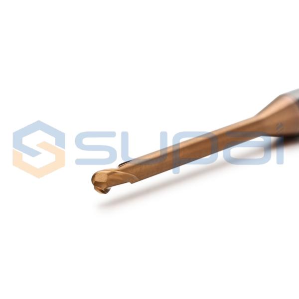 Supal Carbide End Mill 2Flutes Long Neck Milling Cutter CNC Working