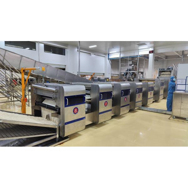Fully automatic ripen fresh noodle production line
