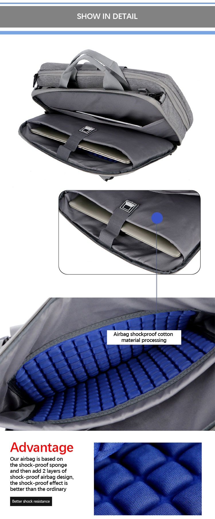 Shoulder Mens Smart Backpacks Multifunction Business Laptop Bag Customized Logo