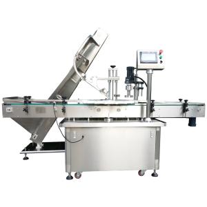 China Frequency Controlled 0.6MPa Bottle Capping Machine Press Capping Machine wholesale