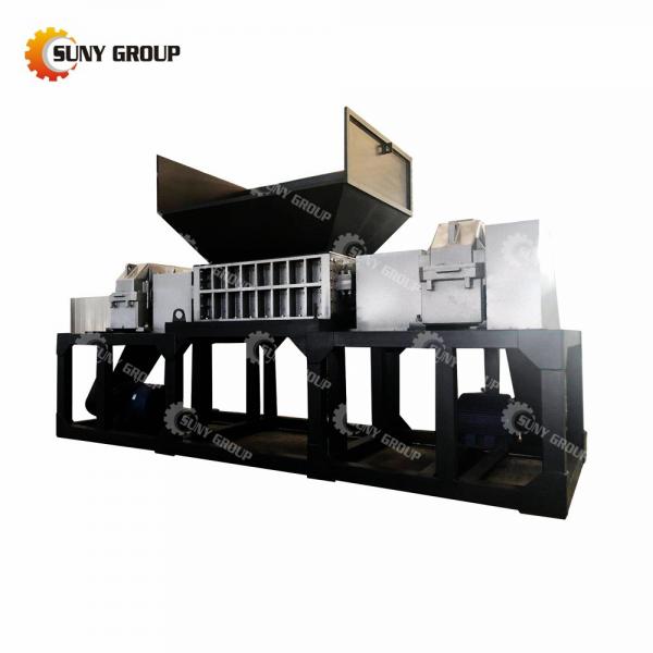 Quality Video Outgoing-Inspection Tyre And Tire Recycling Shredder Machine Wood Chipper Shredder for sale