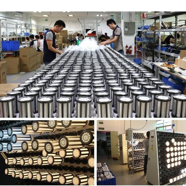 waterproof IP65 E40 E2740W led corn light led street light lamp with 5630 cri>80 AC100-277V 3years warranty CE ROHS