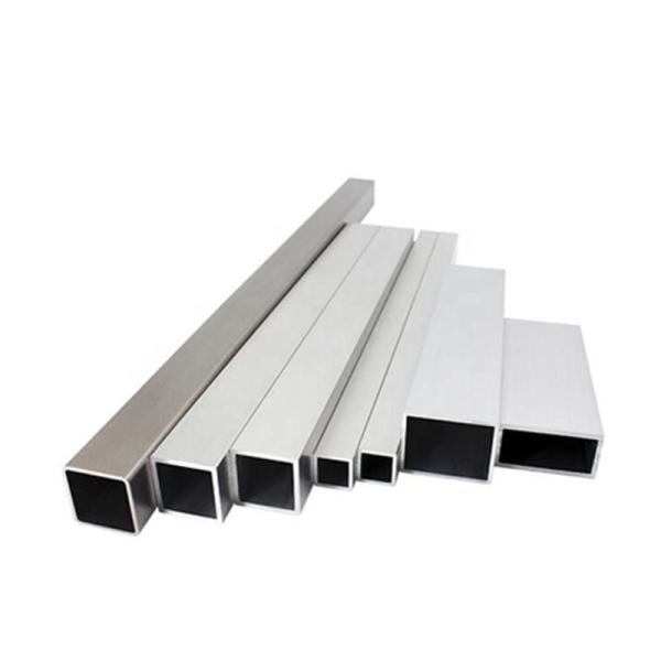 6063 Mill Finished Aluminium Tubing Square Pipe Hanging Ceiling Rectangular