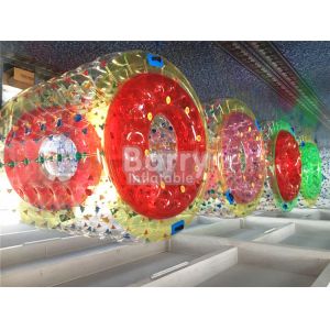 China Outdoor Inflatable Water Toys Aqua Rolling Ball With PVC / TPU Material wholesale