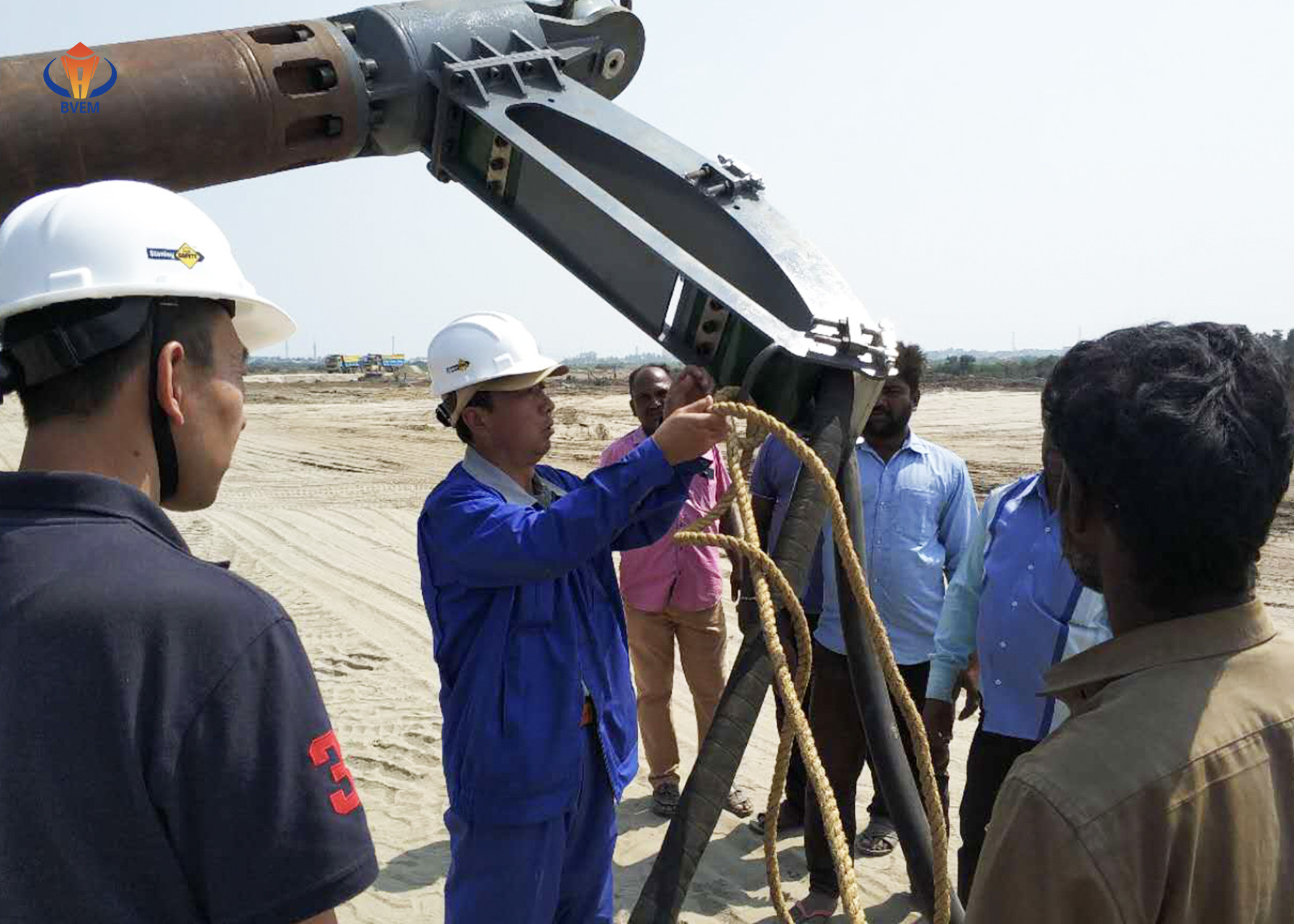 High Performance Vibroflotation Compaction Equipment For Deep Piling Engineering