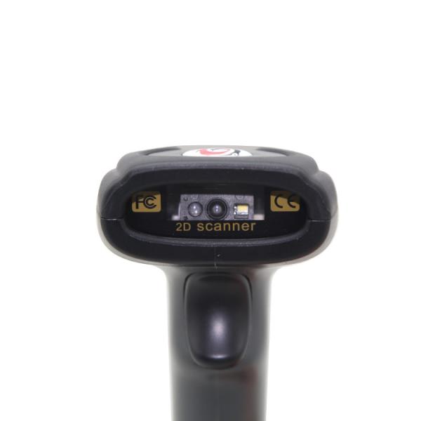 Quality Wireless 2D Barcode Scanner USB Cable Large Battery Memory Function for sale