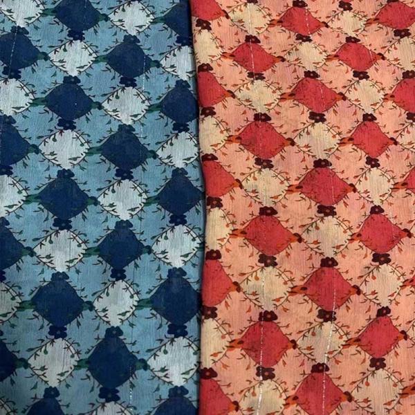Quality Middle Eastern Tie Dyeing Printed Polyester Chiffon Fabric 80-150gsm for sale