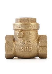 1/2-4 Horizontal Brass Check Valve Female Thread Multipurpose