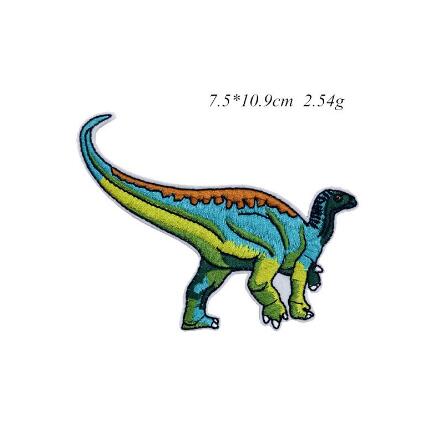 Cute dinosaur embroidery patch hot fix patch for children