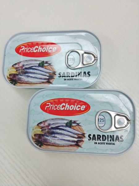 Quality Ready To Eat Canned Sardines In Vegetable Oil for sale