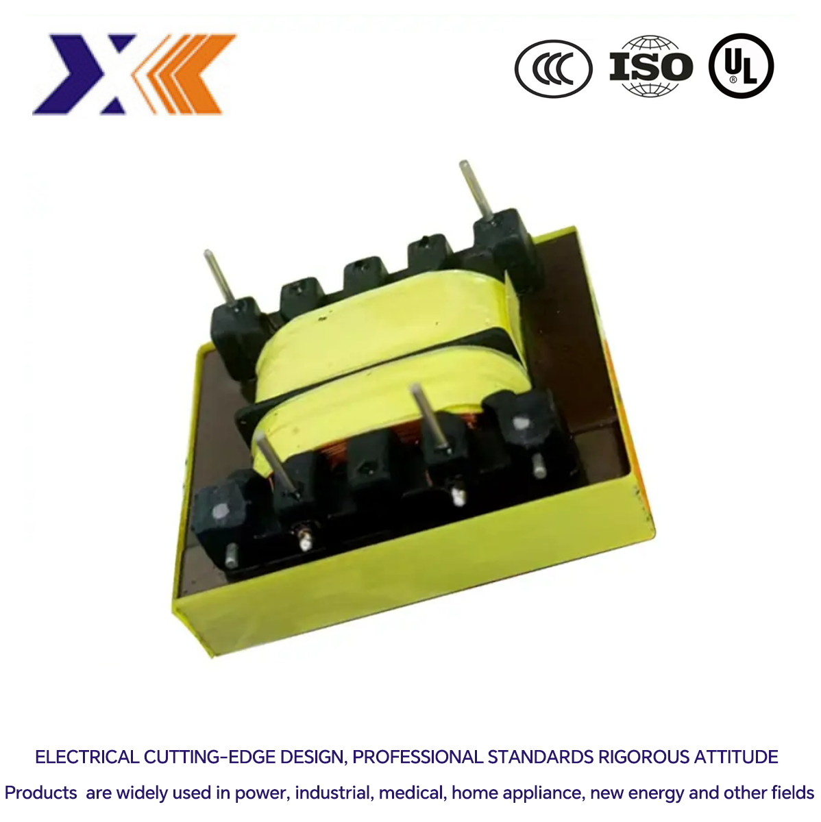 Small Power Supply Transformer 5va 12VA 24VA Custom Pin EI Type with Copper Wire