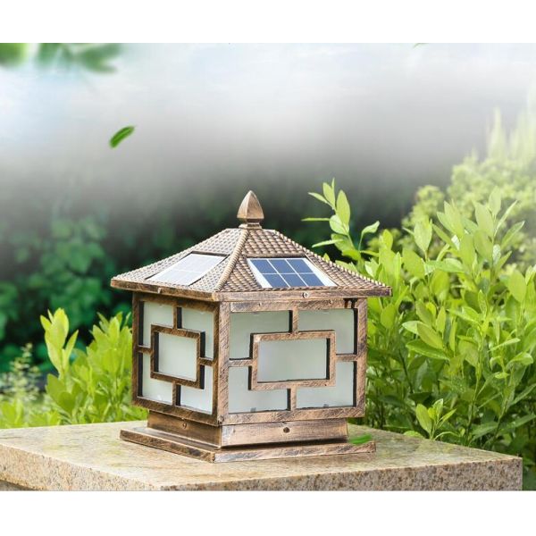 Smart Solar Pillar Lights Integrating Traditional Aesthetics With Modern Technology