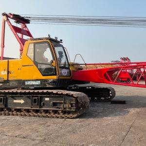 Power Engineering Used Crawler Cranes 650 Tons For Construction.