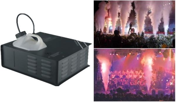Quality 50X37X19 CM Stage Fog Machine / 1500 Watt Fog Machine For Performance for sale