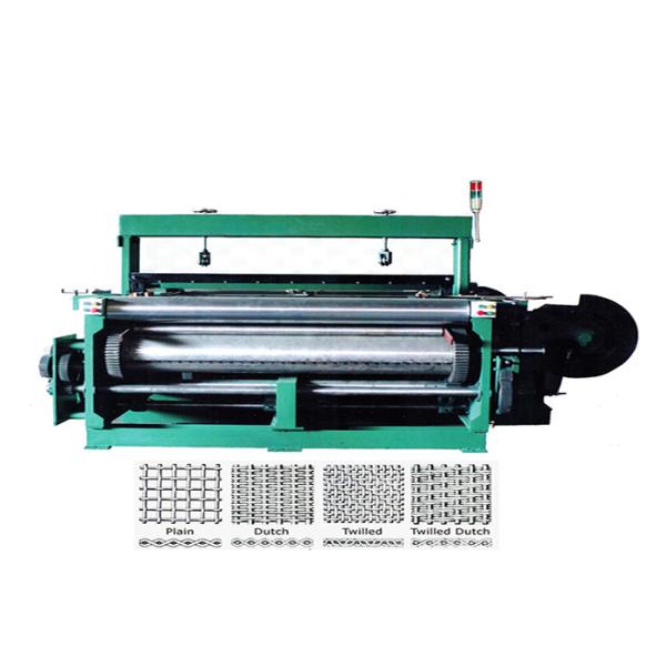 Light Type Crimped Wire Mesh Weaving Machine Customized Width 380V/50HZ/2.2KW