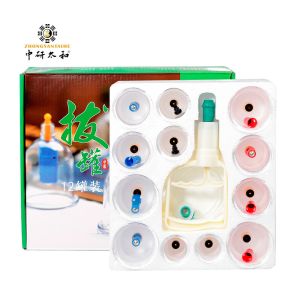 China Luxury Packaging Suction Silicone Cupping Cups Set Self Therapy wholesale