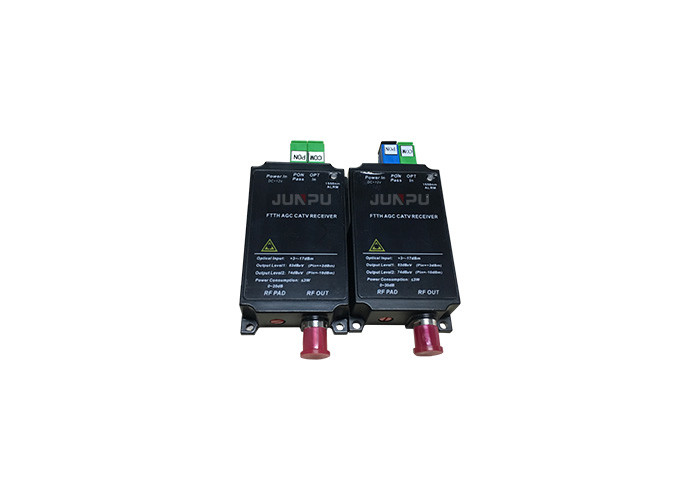 FTTH catv optical receiver, optical connector input 1100~1650nm