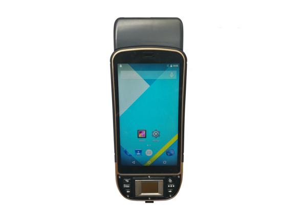 Fingerprint Portable Thermal Printer , Wireless Handheld PDA Barcode Scanner