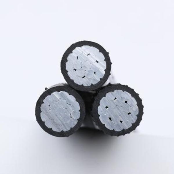 Multiscene Antiwear Aluminium Service Wire , Anti Freezing Aerial Bundled Cable