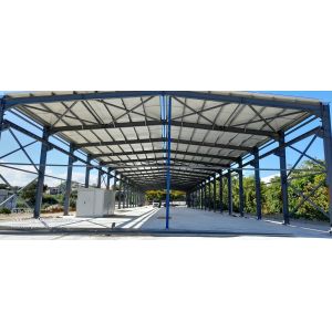 Environmental Friendly Prefabricated Light Structural Steel Structure Constructi
