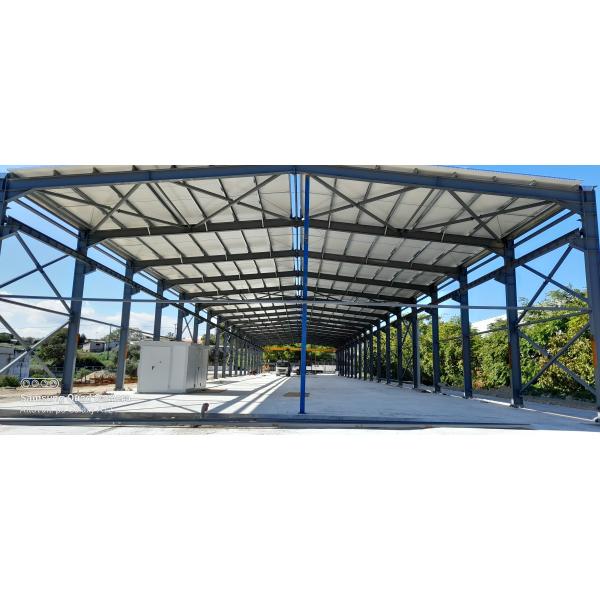 Environmental Friendly Prefabricated Light Structural Steel Structure Constructi