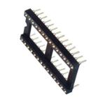 Single Or Dual Row Integrated Circuit Socket 1.778/2.54/2.0/1.27 Pitch