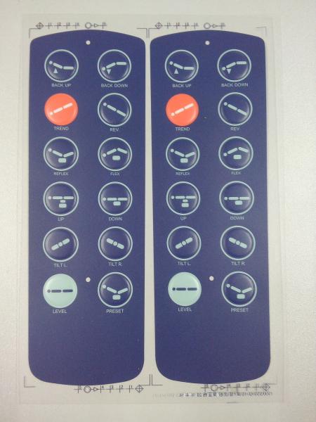 Quality Remote Control Membrane Touch Panel For Telephone Systems , Custom Made for sale