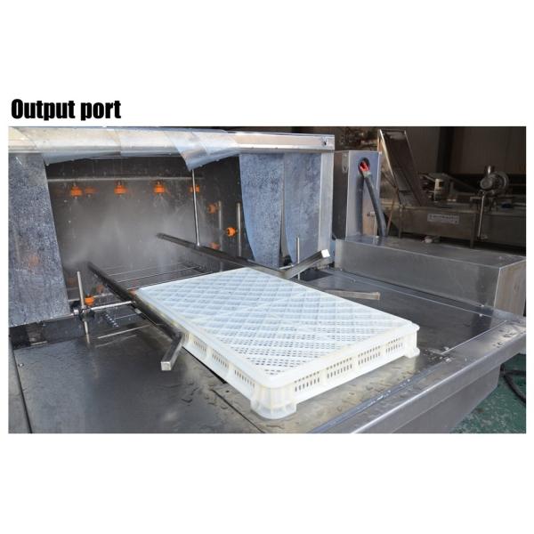 High Pressure Plastic Box Basket Washing Machine Vegetable Storage Crate Cleaning