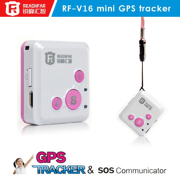 Quality RF-V16 Mini GPS Tracking Chip Sim Card Gsm Gps Gprs Tracker Mini Personal Gps Tracker for sale