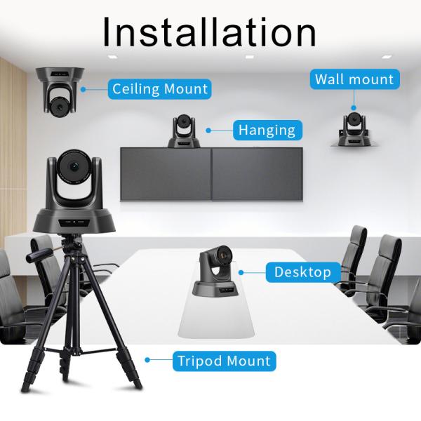 8.0 Megapixel USB2.0 1080p Conference Camera Fixed Focus for small conference room