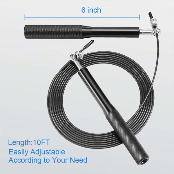 Easily Adjustable Fitness Skipping Ropes , Exercise Skipping Rope For Muscle Relex