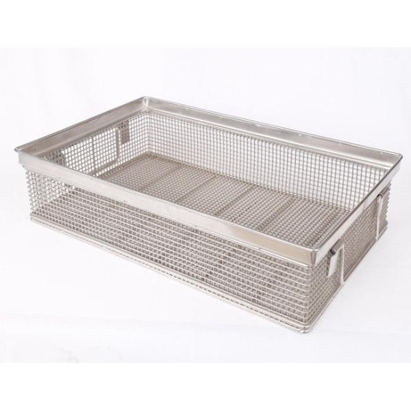100mm Height 1mm Wire Stainless Steel Wire Baskets For Household