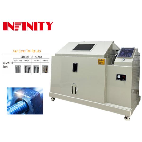 20-100%R.H Humidity Range Salt Spray Test Chamber With Temperature Uniformity Of ≦1.0C