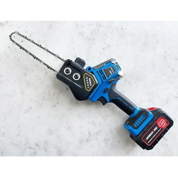 Woodworking Electric 8/10 Inch Handheld Chainsaw Battery Powered Cordless Chain Saw Power Tool